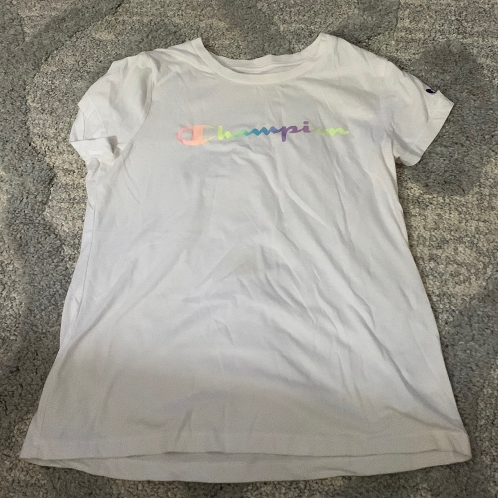 champion kids rainbow shirt